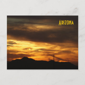IDKP Arizona carte postale coucher de soleil