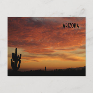IDKP Arizona carte postale coucher de soleil