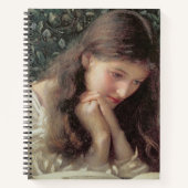 Idle Tears par Edward Robert Hughes Carnet (Devant)