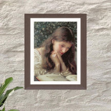 Idle Tears van Edward Robert Hughes Idle Tears