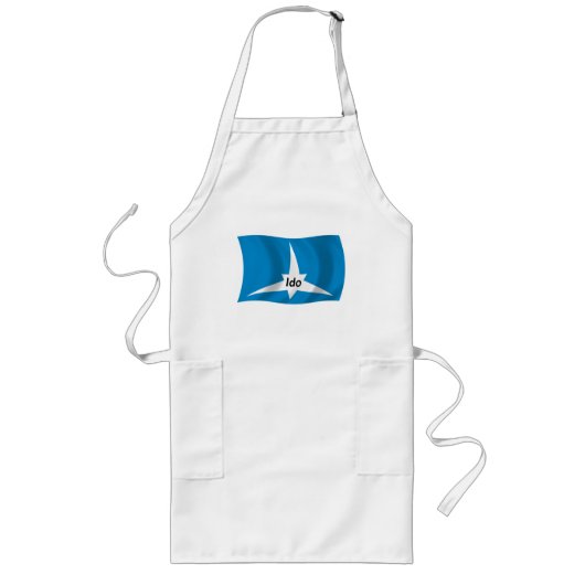Ido Flag Apron Lang Schort (Voorkant)