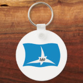Ido Flag Sleutelhanger (Voorkant)