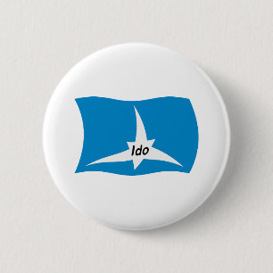 Ido-vlagknop Ronde Button 5,7 Cm