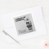 IDOC-Stickers Vierkante Sticker (Envelop)