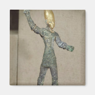 Idol van de god Baal, uit Ugarit, Syrië Magneet