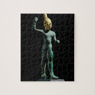 Idol van de storm god Baal uit Syrië, Bronze Age Legpuzzel