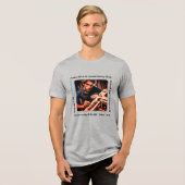 Idolatry 001 T-shirt Tri-Blend Shirt (Voorkant volledig)