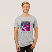 Idolatry 002b T-shirt Tri-Blend Shirt (Voorkant volledig)