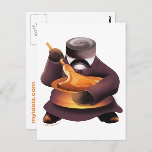 Idolz Cocolats Coco Briefkaart (Voorkant / Achterkant)