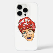iDon'tCare iPhone Case (Achterkant)