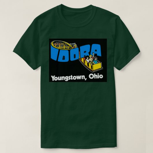 IDORA PARK -- YOUNGSTOWN, OH  T-SHIRT (Design voorkant)