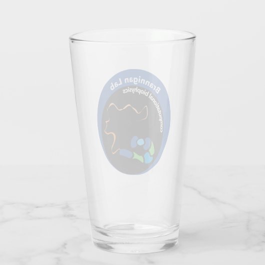 IDP-glas Glas (Achterkant)