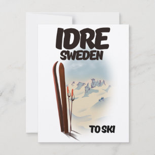 Idre Zweden om te skiën