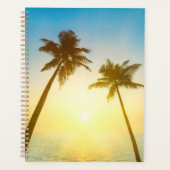 Idyllic tropische hemel planner (Voorkant)