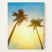 Idyllic tropische hemel planner (Achterkant)