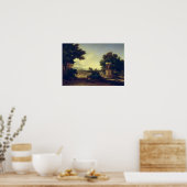 Idyllisch landschap poster (Keuken)