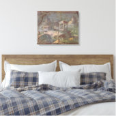 Idyllisch landschap, uit het Herculaneum, Canvas Afdruk (Insitu (Slaapkamer))