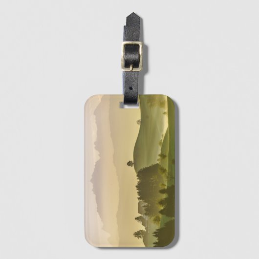 Idyllisch landschap | Zwitserland, Säntis Bagagelabel (Voorkant (verticaal))