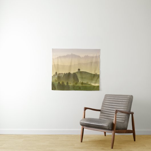 Idyllisch landschap | Zwitserland, Säntis Wandkleed (In Situ (horizontaal))