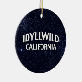 Idyllwild California Keramisch Ornament (Rechts)