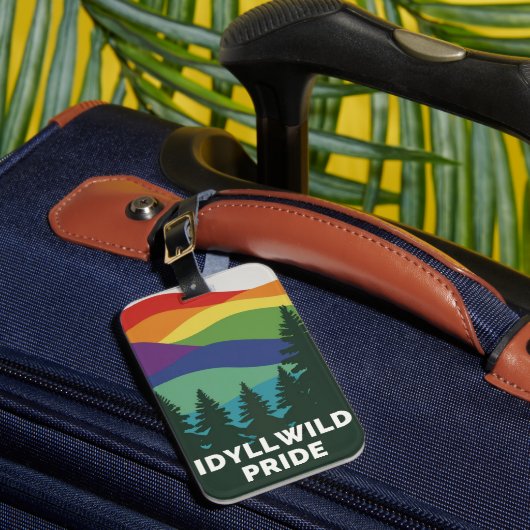 Idyllwild Pride Bagagelabel (Voorkant Insitu 1)