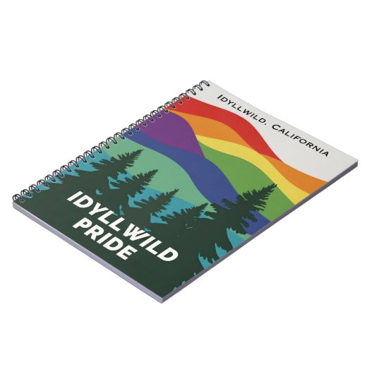 Idyllwild Pride Carnet spirale (Côté gauche)