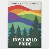 Idyllwild Pride Magnet Magneet (Voorkant)