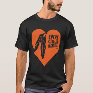 Ieder kind maakt canadese minnaar uit, oranje dag t-shirt