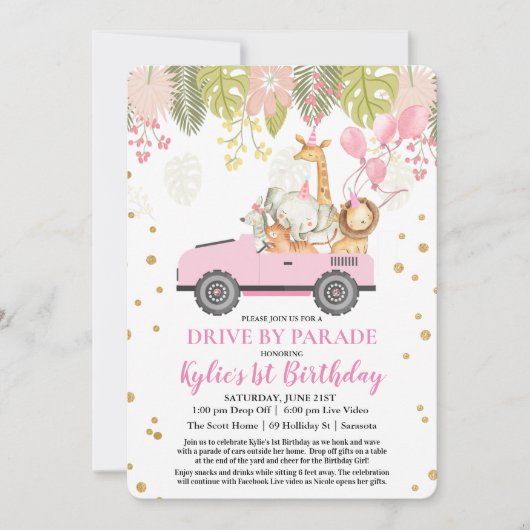 IEDERE LEEFTIJD - Station van Virtual Girl Birthda Kaart (Voorkant)