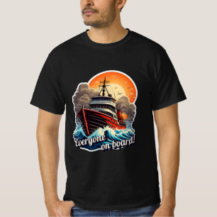 Iedereen aan boord! t-shirt