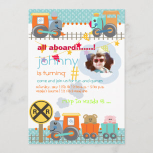 Iedereen aan boord, treinen verjaardagsfeest uitno kaart