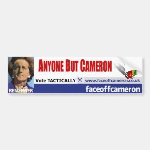 Iedereen behalve Cameron Bumpersticker