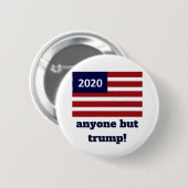 iedereen behalve hij ronde button 5,7 cm (Voorkant /achterkant)