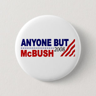 Iedereen behalve Mcbush Ronde Button 5,7 Cm
