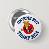 Iedereen behalve Trump 2,25-inch Button (Voorkant /achterkant)