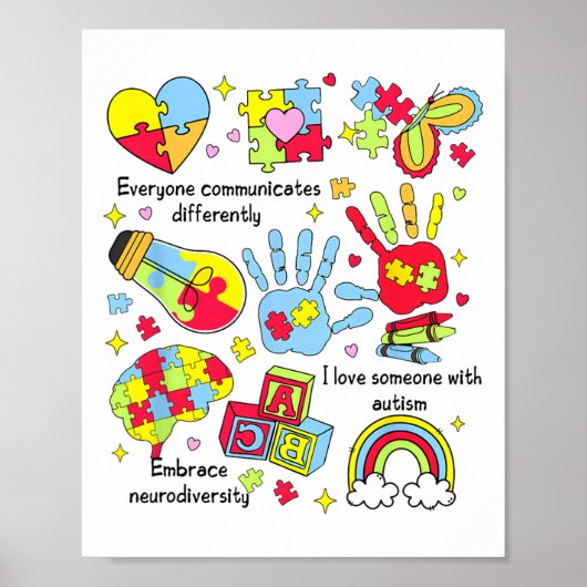 Iedereen communiceert anders1 poster (Voorkant)