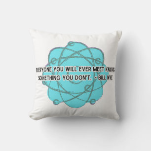 Iedereen die je ontmoet Bill Nye Pillow Kussen