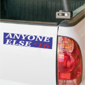 Iedereen Else Bumpersticker 2016 (Op Truck)