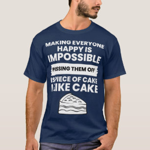 Iedereen gelukkig maken is onmogelijk Jersey T-shirt