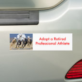 Iedereen heeft een droom nodig bumpersticker (Op auto)
