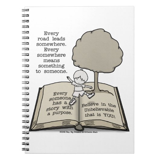 Iedereen heeft een verhaal notitieboek (Voorkant)