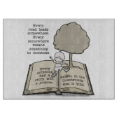 Iedereen heeft een verhaal snijplank (Voorkant)