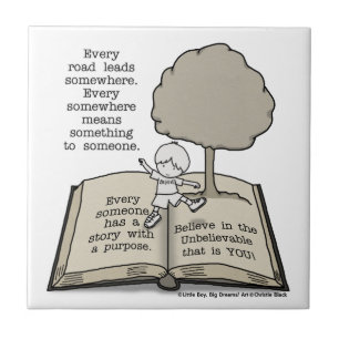 Iedereen heeft een verhaal tegeltje