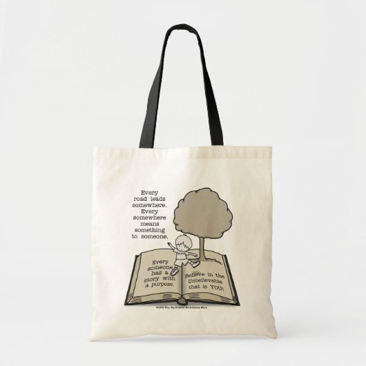 Iedereen heeft een verhaal tote bag (Voorkant)