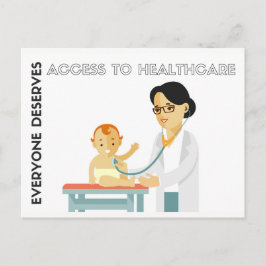 Iedereen heeft toegang briefkaart