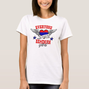 Iedereen houdt van een Armeens meisje T-shirt