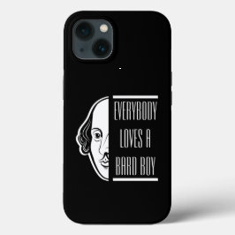 Iedereen houdt van een Bard Boy Shakespeare Thespi iPhone 13 Hoesje