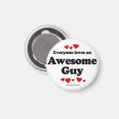 Iedereen houdt van een Geweldige man Magneet (Voorkant / Achterkant)