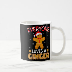 Iedereen houdt van een Ginger Funny Gingerbrood Ch Koffiemok