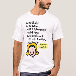 Iedereen houdt van een goede anti1 t-shirt
